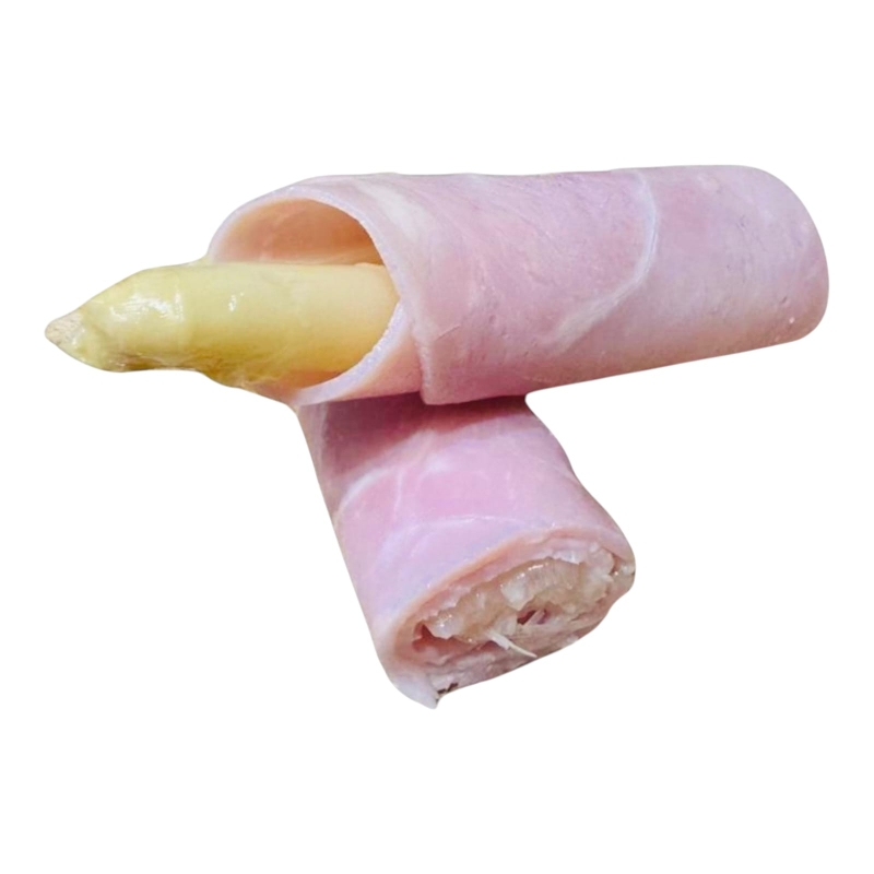 Hamrolletje met asperge ( 10 Stuks )